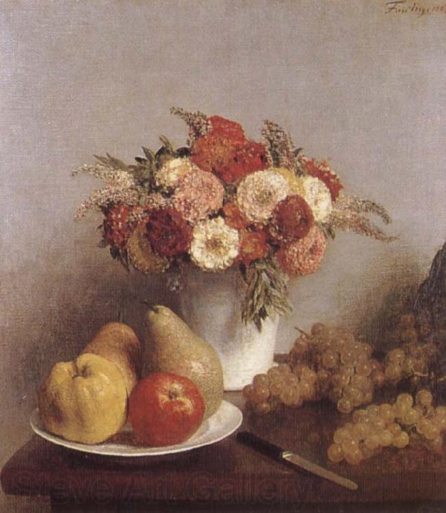 Henri Fantin-Latour Flowers and fruit
